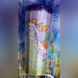 2022 Disney Parks Epcot Flower & Garden Festival Figment Tumbler Cup 22oz New